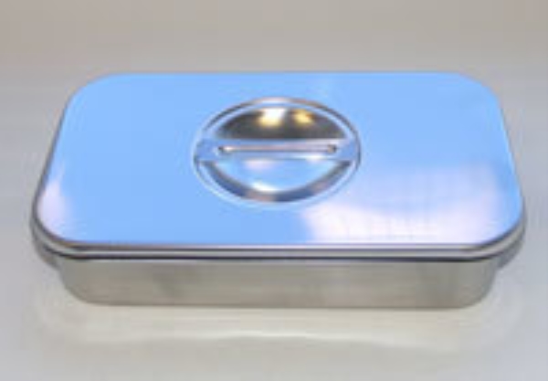 Låda instrument, Nedsänkt lock 23x13,5x4,5cm