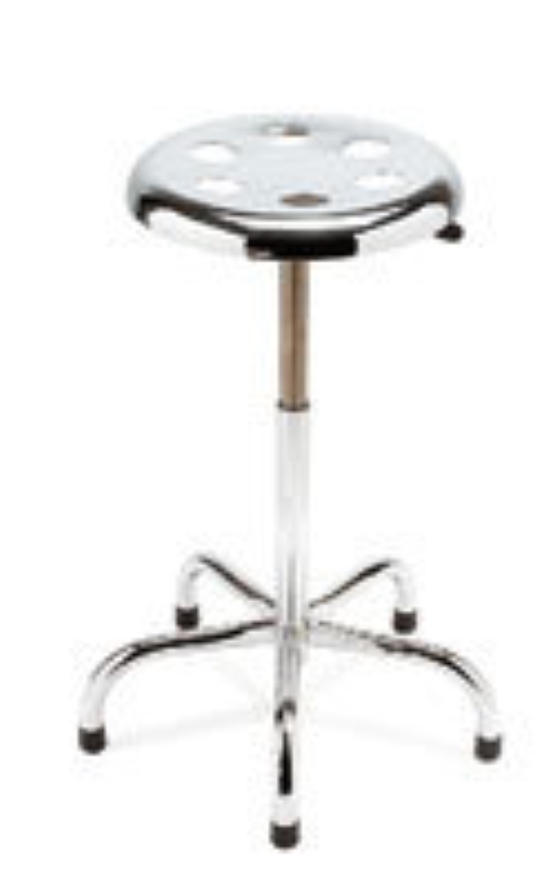 Op-pall med ben och gaskolv, handmanövrerad gasfjäder