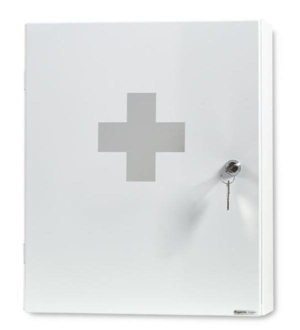 Skåp FLORENCE 1 låsbart, 32x40x11,5cm medicinskåp