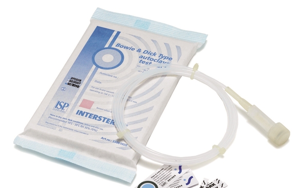 Indikator ISP Bowie-Dick Testpack, laminerad för ångautoklav
