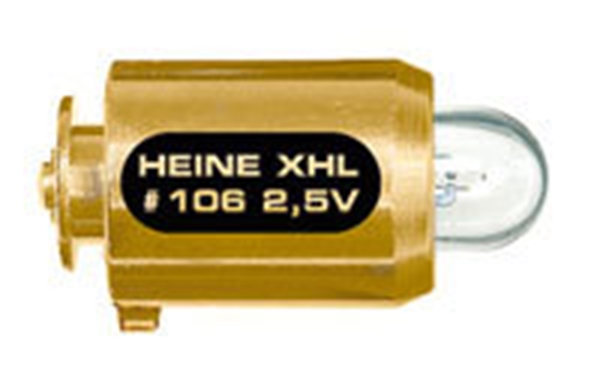 Reservlampa HEINE XHL #106, 2,5V 106 oftalmoskop mini 3000