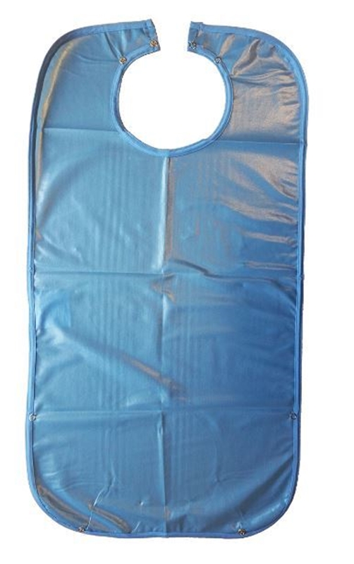 Haklapp flergångs med ficka Absorba, 45x85cm avtorkningsbar blå - Absorba - 1