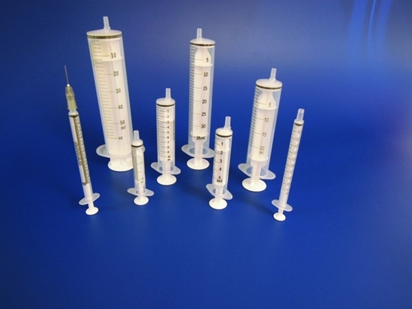 Spruta luer 3komp Codan, 10ml grad 1ml excent dubbel