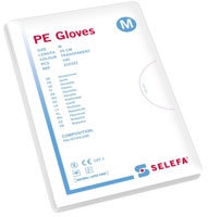 Handskar skydds PE Selefa, medium fp100 - SELEFA®
