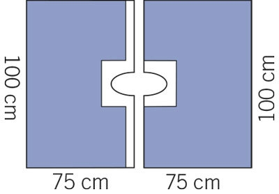 Hållakan häftande evercare, 75x100cm 2 delad - evercare®