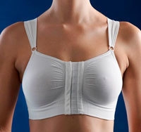 Bröstförband Carefix BELLA, XXL vit microfiber öppn fram - Carefix