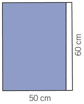 Op handduk häftande evercare, 50x60 cm - evercare®