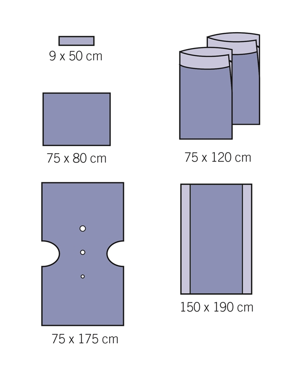 Op set TUR-set evercare, m fingertuta - evercare®