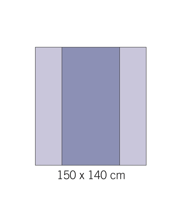 Instrumentbordslakan evercare, 140x150cm - evercare®