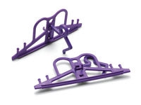 Urinpåshängare Qufora, för säng lila plast - Qufora