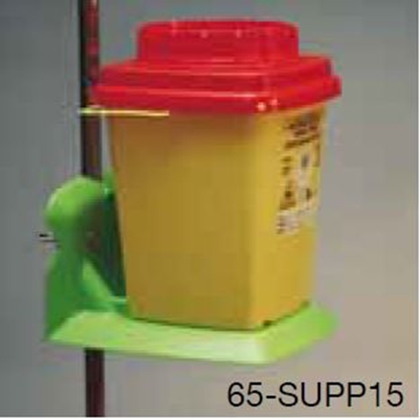 Kanylburkshållare San Sac, plast grön passar 299306 - 2