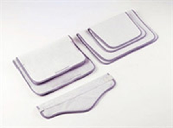 Frottéomslag värmepackning, nacke kardborreband