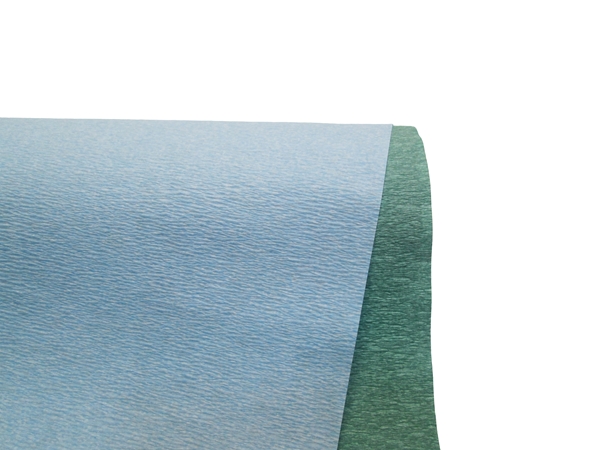 Packskynke Sterisheet 2 260/270 cellulosa, 75x75cm blå/grön varvat - Sterisheet