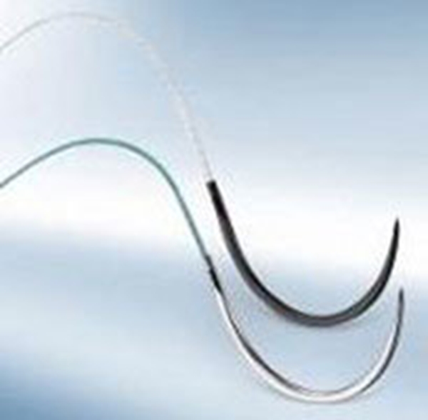 Sutur PremiCron 4-0, 45cm nål FS-2 grön