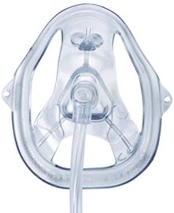 Syrgasmask öppen OxyKid, barn 2,1m slang PVC-fri - 2