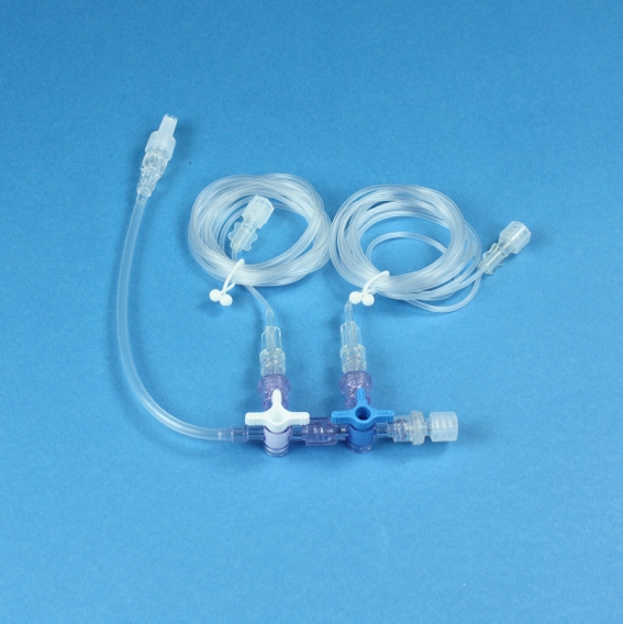 TIVA set 3 vägs Mediplast, 200cm 3bv 2vkr PVC-fri