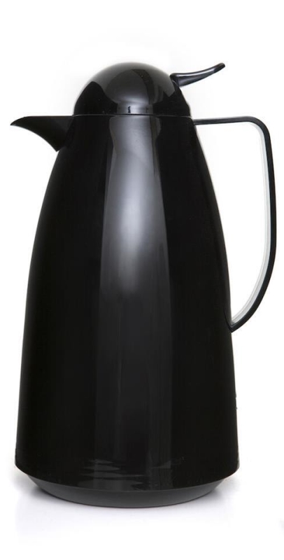 Termoskanna sv plast, 1l - EHG