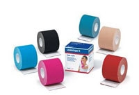 Stödtejp Leukotap K Latexfri, 5cmx5m Kinesiotape svart - Leukotape