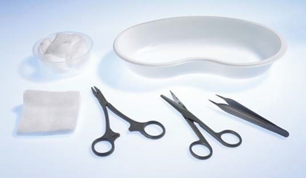 Suturset SUSI Set 1, 5 komp 5 tork sax nålhållare