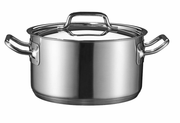 Kittel rostfri m lock, 5l D=24cm H=13cm - EHG