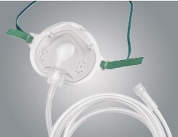 Syrgasmask AirLife, pediatrisk 2,0m slang