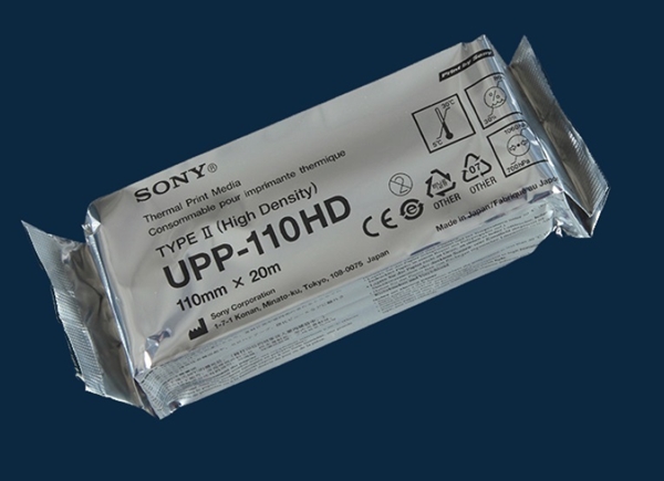Videoprintpapper för ultraljud, 110mmx20m Sony UPP-110HD - Sony