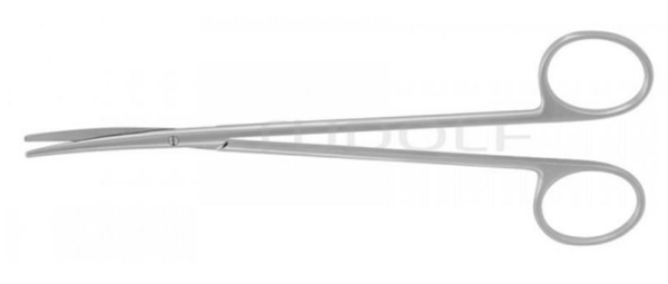 Sax Metzenbaum-Fino böjd, 18cm