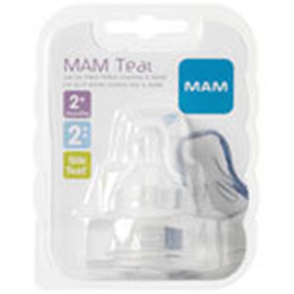 Dinapp MAM Teat, strl 2 från 2 mån - MAM