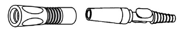 Sugslang K/N utan reglage, 5,6x8,2mmx2,0m DEHP-fri steril