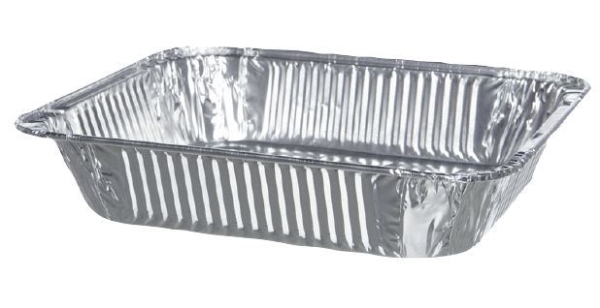 Form aluminium rektangulär, 3570ml 324x264x60mm