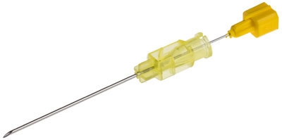 Spinal/Lumbalkanyl BD Quincke, 0,9x38mm 20G gul