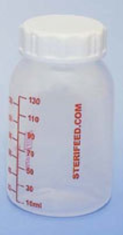 Bröstmjölksflaska Sterifeed, 130ml flergångs