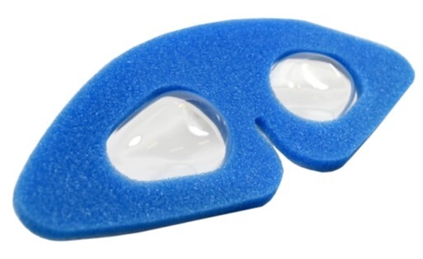 Ögonskydd med foam IGuard, vuxen häftande med lins blå - IGuard