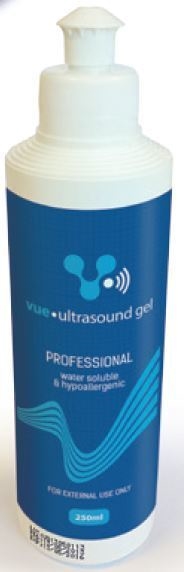 Ultraljudsgel ofärgad optiSonic, 250ml parfymfri ofärgad