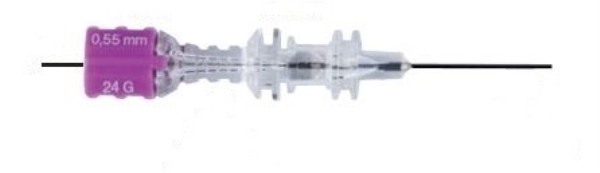 Spinal/Lumbalkanyl Pajunk Sprotte, 0,7x90mm 22G m intr svart - Sprotte