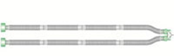 Andningssystem Flextube, 10mmx1,6m 22F Y-rakt