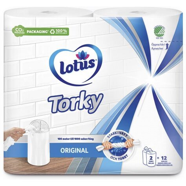 Torkrulle centrummatad, Lotus Torky 100m - Edet Torky