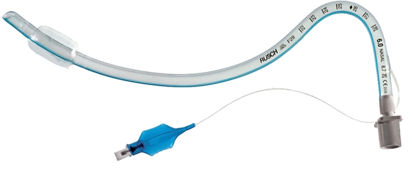 Nasal endotrakealtub Rüsch Safety Silk, 6,0 m kuff - Rüsch Nasal Safety Silk