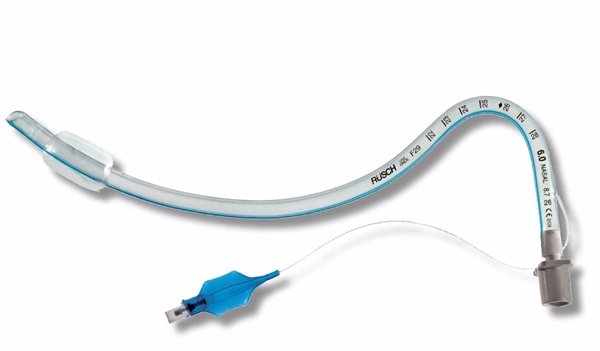 Nasal endotrakealtub Rüsch Safety Silk, 5,0 m kuff - Rüsch Nasal Safety Silk