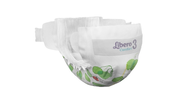 Tejpblöja Libero Comfort, 3 5-8kg - Libero - 2