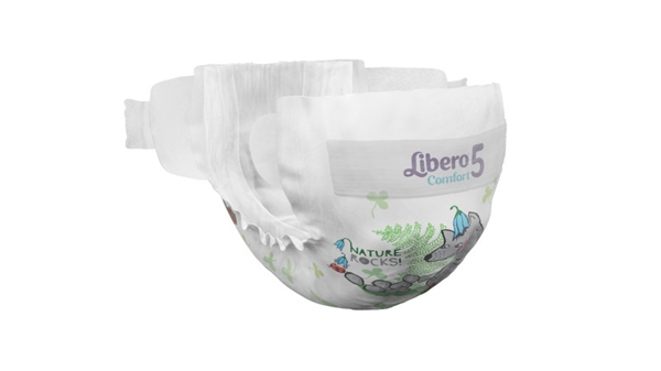 Tejpblöja Libero Comfort, 5 10-14kg - Libero - 2