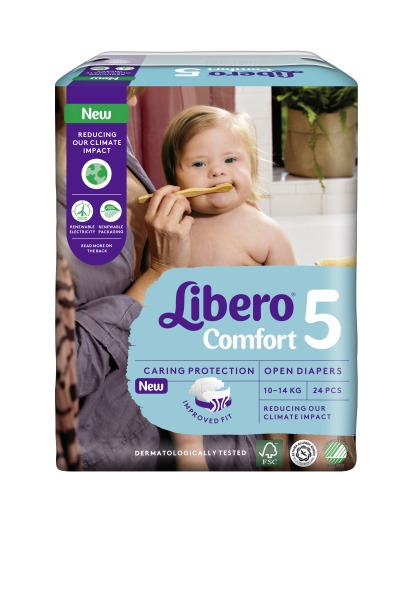 Tejpblöja Libero Comfort, 5 10-14kg - Libero - 1
