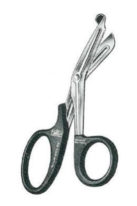 Sax Lister förband/kläder, 18cm plasthandtag röd