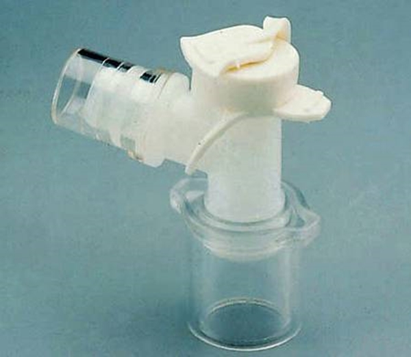 Vinkelstycke Shiley, 15M 22M/15F svivel port