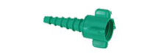 Kopplingstycke till syrgas, grön engångs - Hudson