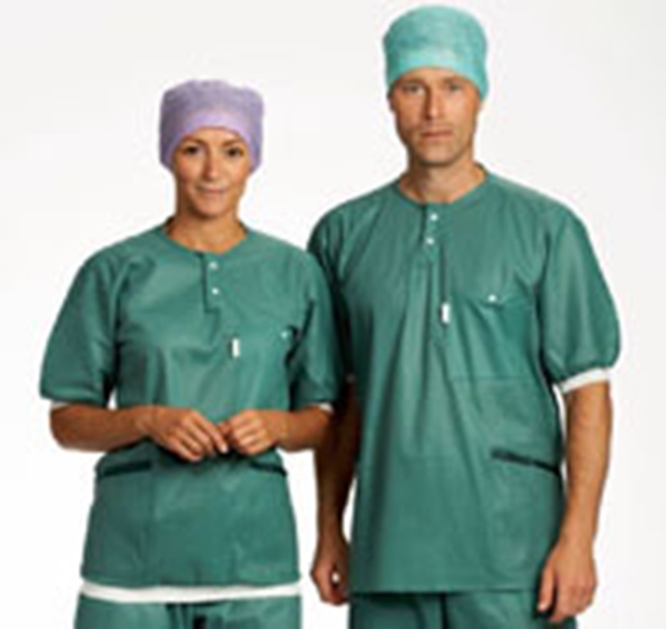 Avdelningskläder skjorta med mudd, M Barrier Extra Comfort - Barrier