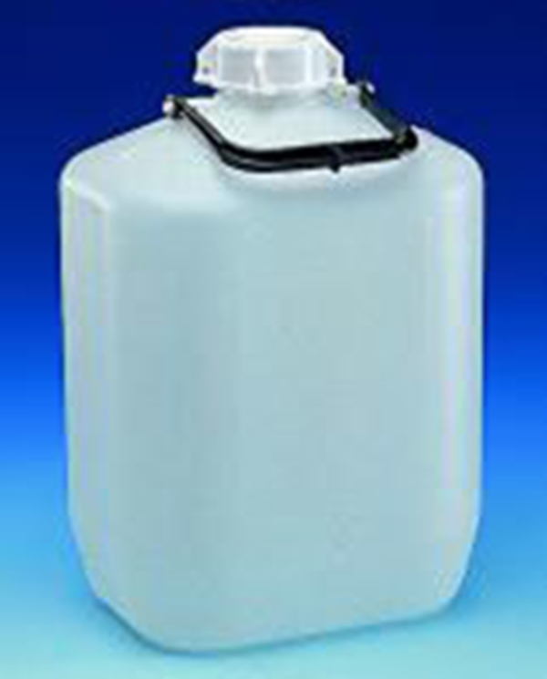 Dunk plast med skruvlock och handtag, 2,5L PE 