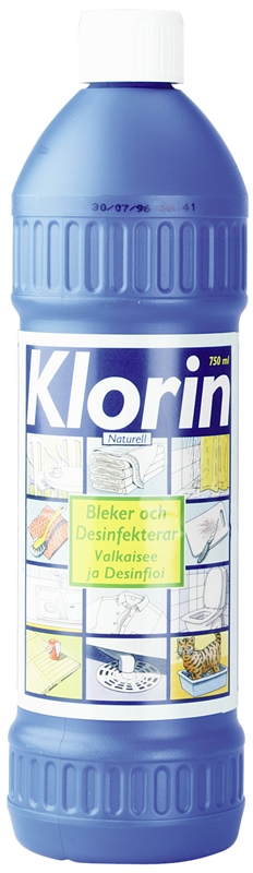 Blekmedel  Klorin, 750ml naturell original