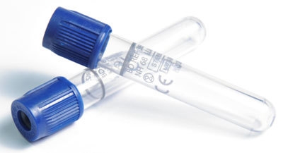 Vakuumrör BD Vacutainer transparent etikett, 5/4ml Na-Heparin mörkblå