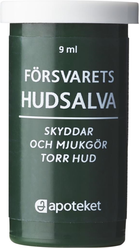 Hud & läppsalva Försvarets, 9ml